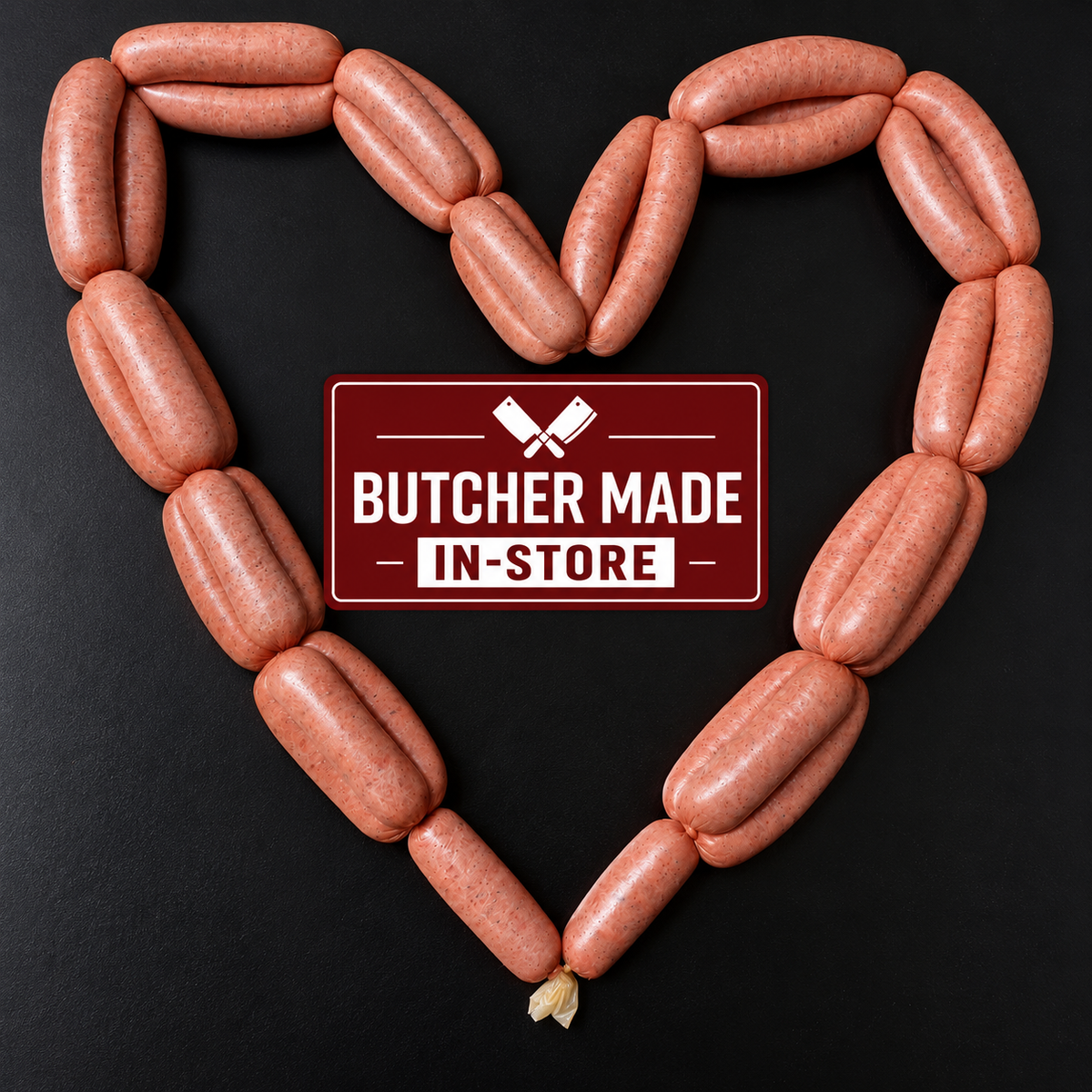 Premium Lamb Shoulder Sausages – Precooked